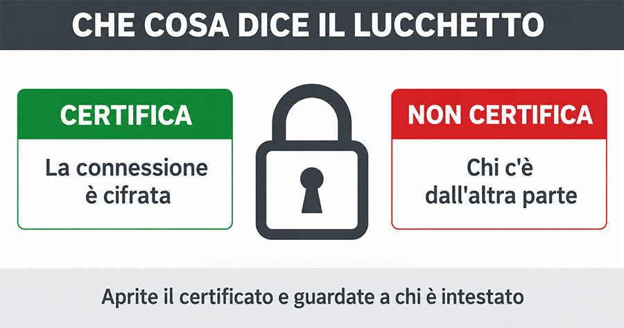 lucchetto https cosa certifica