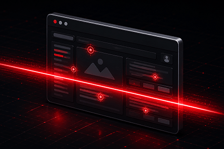 Scansione di sicurezza di un sito web durante un Website Vulnerability Assessment