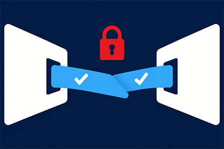 Due sistemi che si verificano reciprocamente prima di comunicare