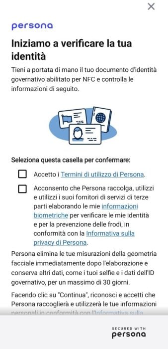 Verifica identità linkedin 2