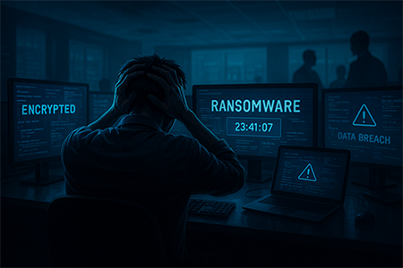 burnout ransomware impatto psicologico it image