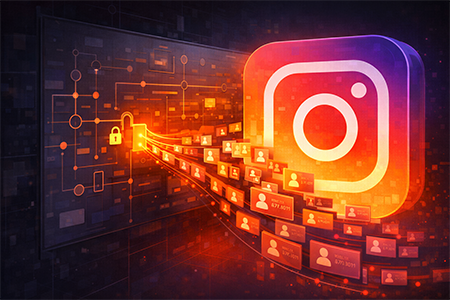 instagram data breach phishing API image