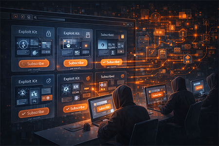 malware as a service black market image