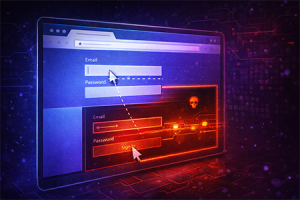 GhostFrame che nasconde l'attività malevola in un iFrame