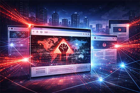 Hacktivism in Italia nel 2026: attacchi DDoS e operazioni geopolitiche contro infrastrutture italiane
