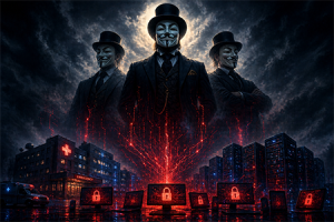 Illustrazione di The Gentlemen: il gruppo ransomware RaaS con la crescita più rapida del 2026