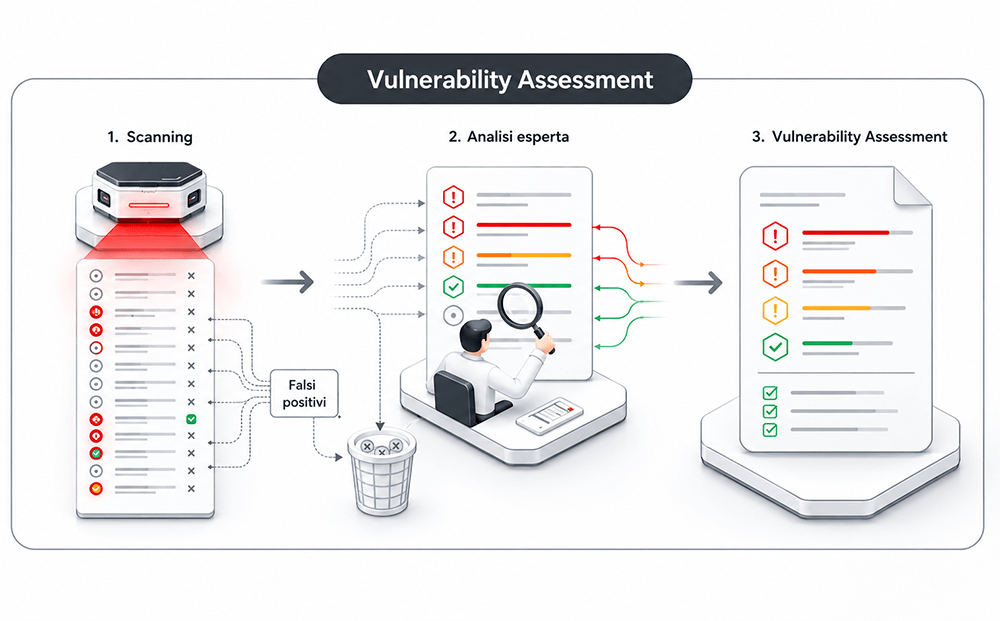 vulnerability scanning vs assessment processo